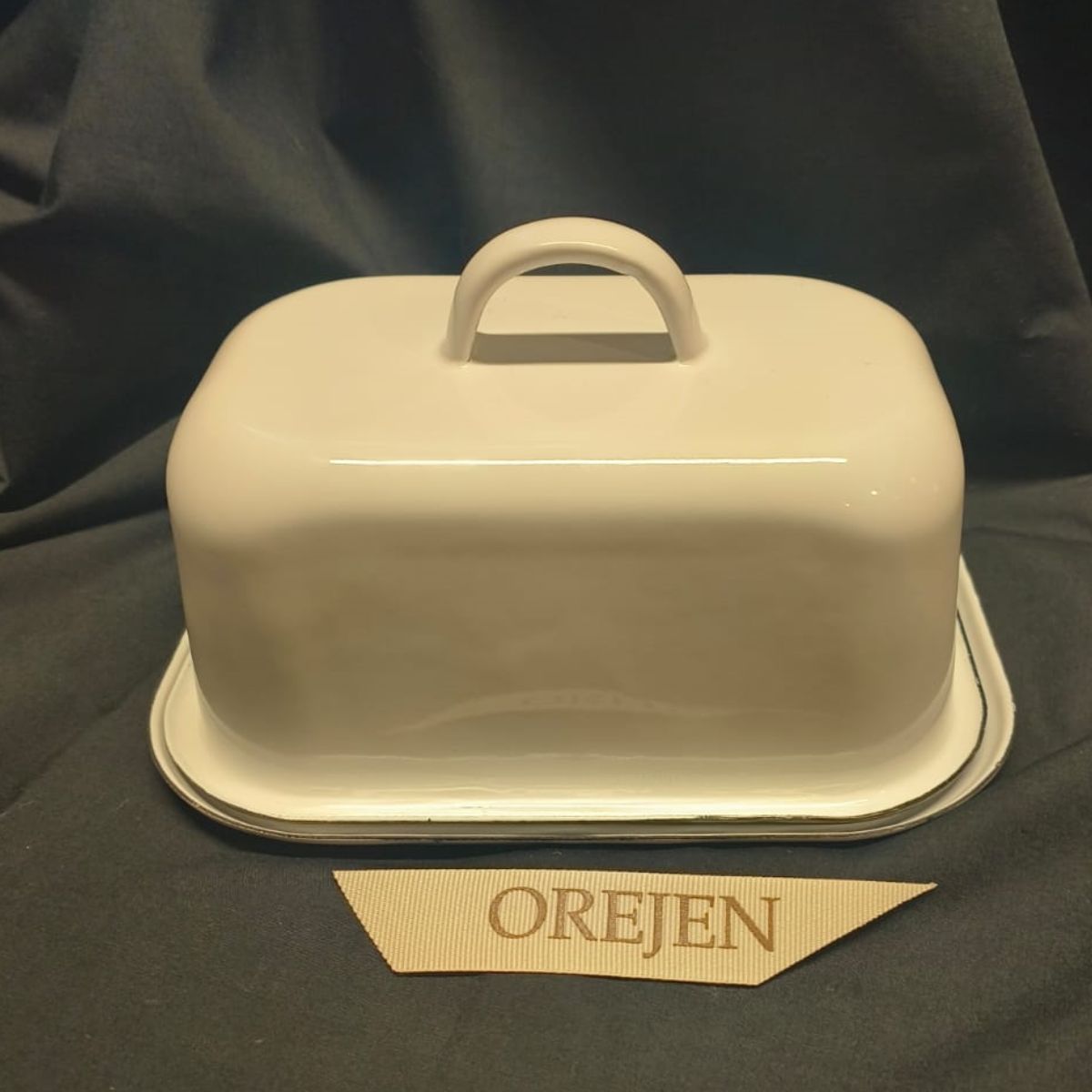 Butter dish outlet enamel