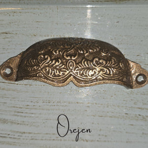 Small Embossed Cup Handle