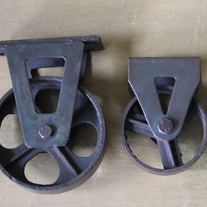 Industrial Cast Iron Wheel Large