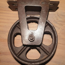 Load image into Gallery viewer, Industrial Cast Iron Wheel Large
